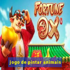 jogo de pintar animais